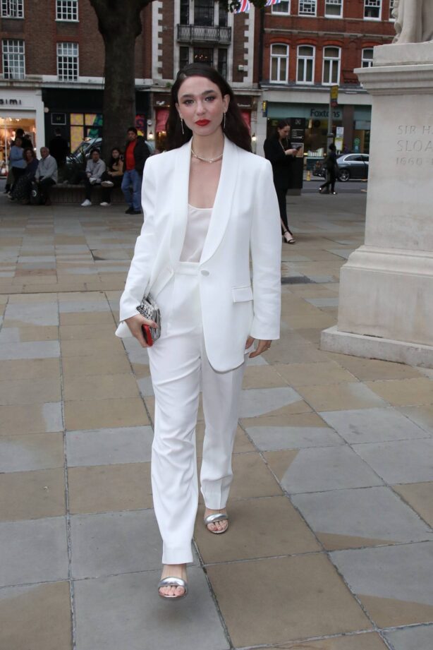 Matilda De Angelis - Arrives at 'Tiffany Vision and Virtuosity Exhibition' in London