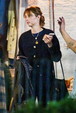 Maya Hawke - Is spotted out to dinner in New York