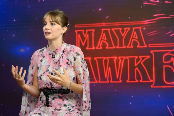 Maya Hawke on 'The Today Show' in NYC