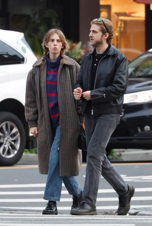 Maya Hawke - With Christian Lee Hutson confirm romance while out in New York
