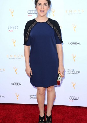 Mayim Bialik - 2015 Emmy Awards Performers Nominee in Beverly Hills