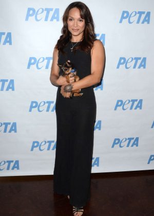 Mayte Garcia - LA Launch Party for Prince's PETA Song at PETA in Los Angeles