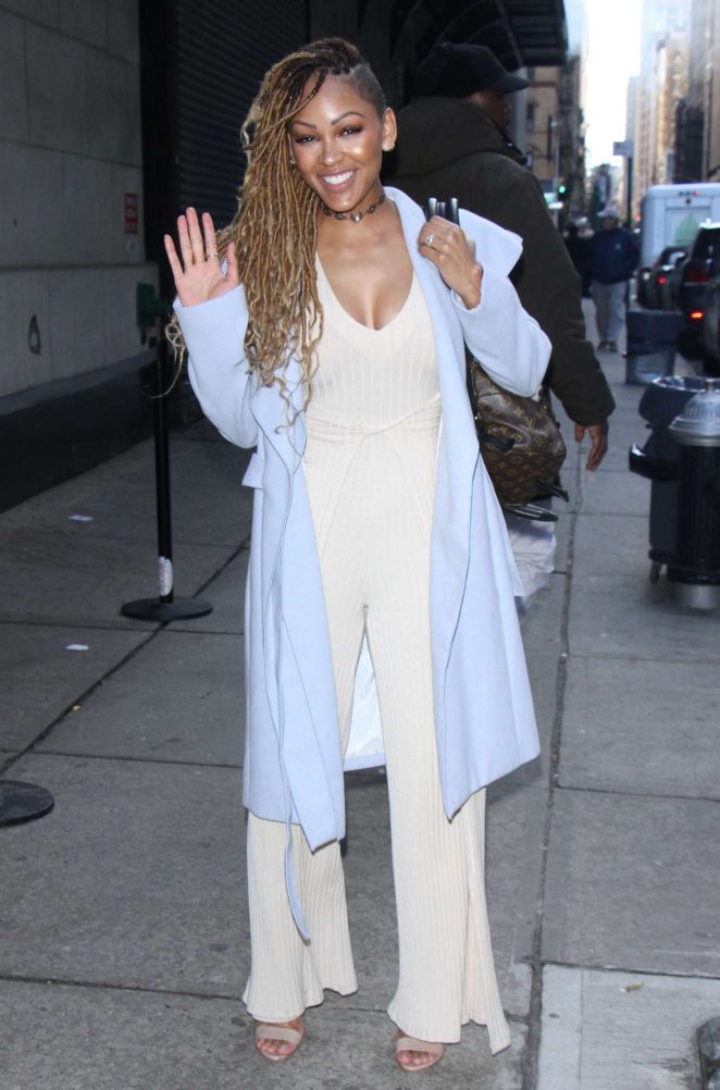 Meagan Good at 'The Wendy Williams Show' in New York