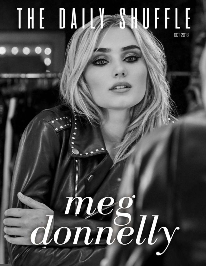 Meg Donnelly - The Daily Shuffle Magazine (October 2018)