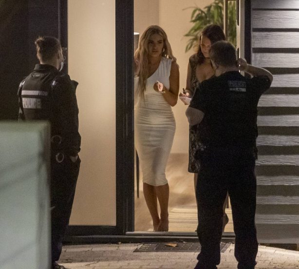 Megan Barton Hanson - Breaks the law by having party at her Southend home