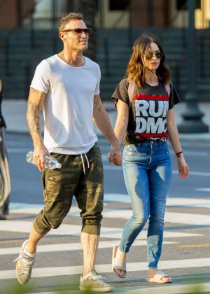 Megan Fox and Brian Austin Green Out in New Orleans