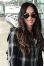 Megan Fox - Arrives at the airport in Toronto