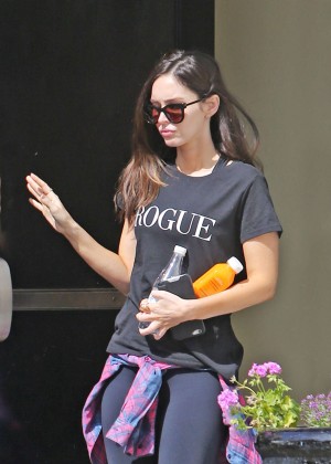 Megan Fox at Sweet Butter Cafe in Studio City