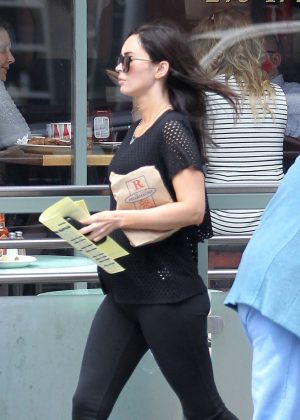 Megan Fox in Tight Leggings Out in Los Angeles