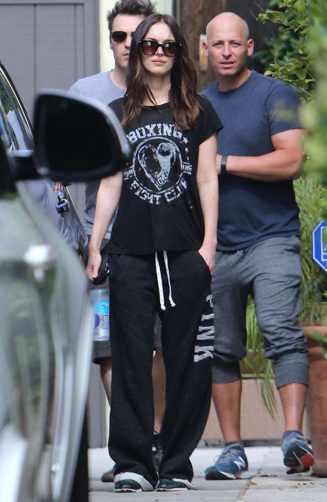 Megan Fox - Leaving the gym in West Hollywood