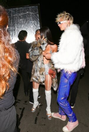 Megan Fox - With MGK arrive at Beyonce's 41st Birthday Party