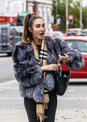Megan McKenna - Out and about in Essex