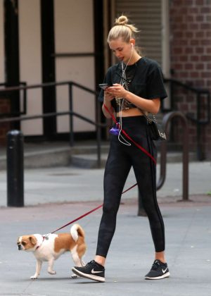 Megan Williams - Walks her dog in New York City