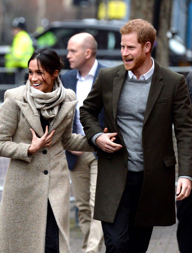 Meghan Markle and Prince Harry - Outside Reprezent radio station in Brixton
