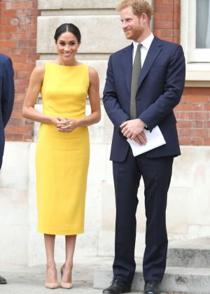Meghan Markle and Prince Harry - Your Commonwealth Youth Challenge reception in London