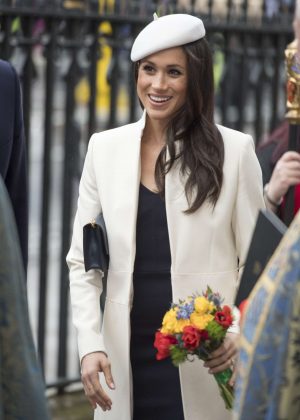 Meghan Markle - Commonwealth Day service at Westminster Abbey in London