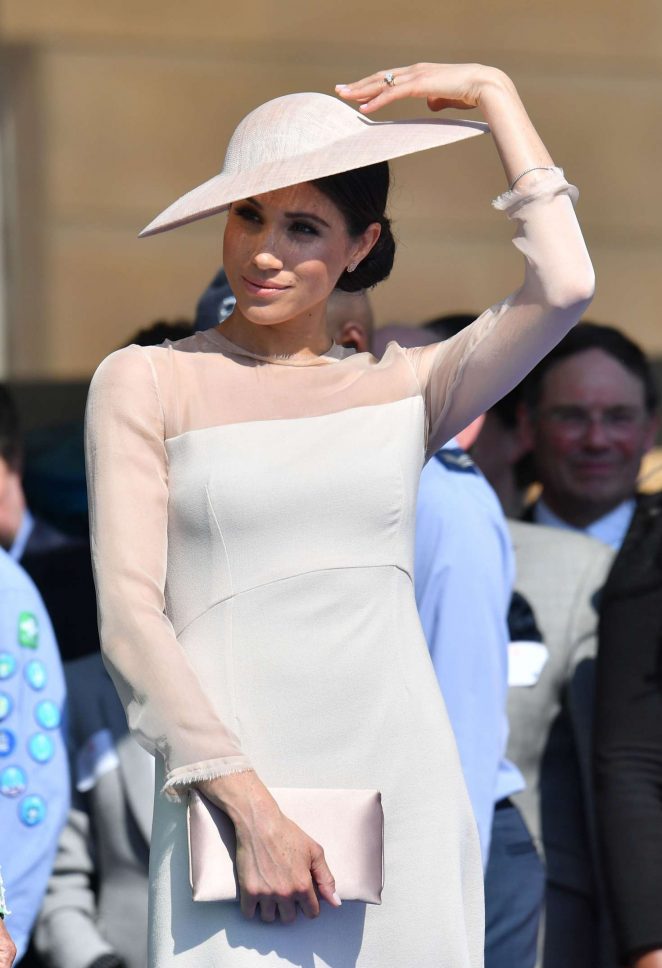 Meghan Markle - Garden party at Buckingham Palace in London