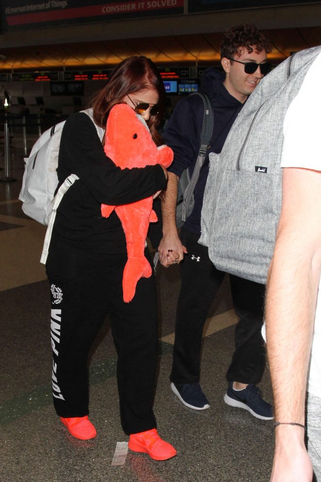 Meghan Trainor at LAX airport in Los Angeles