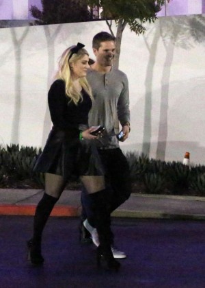 Meghan Trainor at Sam Smith Concert in Los Angeles