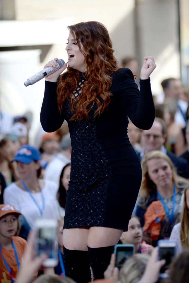 Meghan Trainor - Performs on 'Today' in New York City