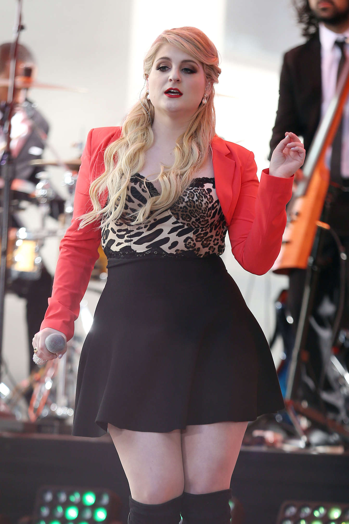Meghan Trainor - Today Show Concert Series in NY.