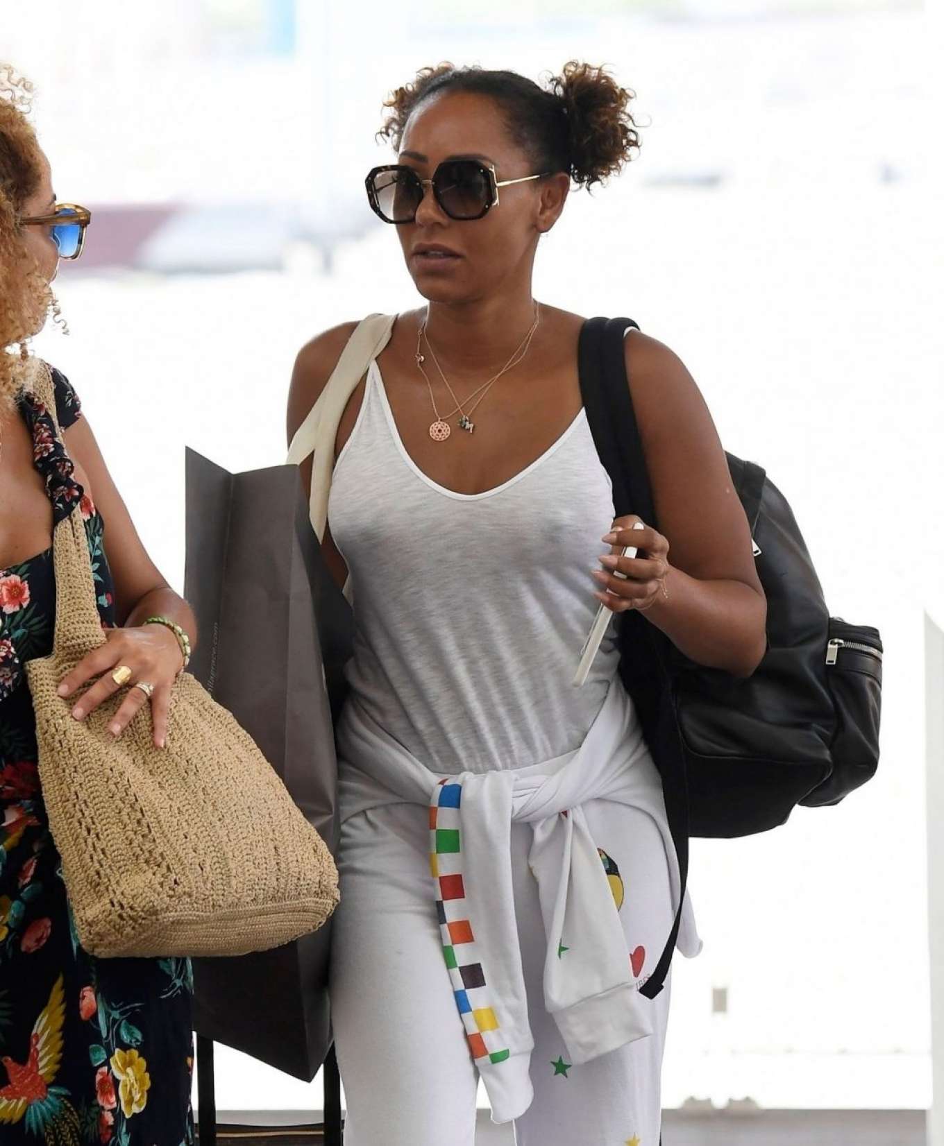 Mel B 2019 : Mel B - Spotted at Venice Airport during the 76th Venice Film ...