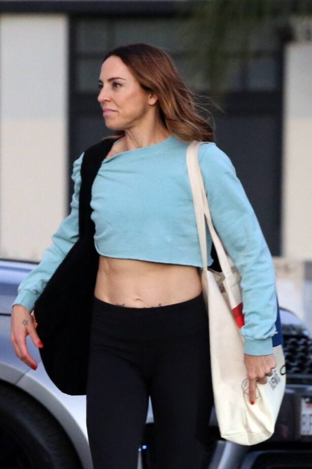 Mel C - Seen after practice at the Dancing With The Stars rehearsal studio in Los Angeles