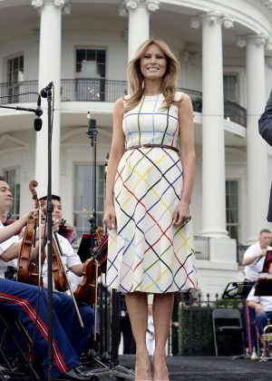 Melania Trump - White House Congressional Picnic in Washington