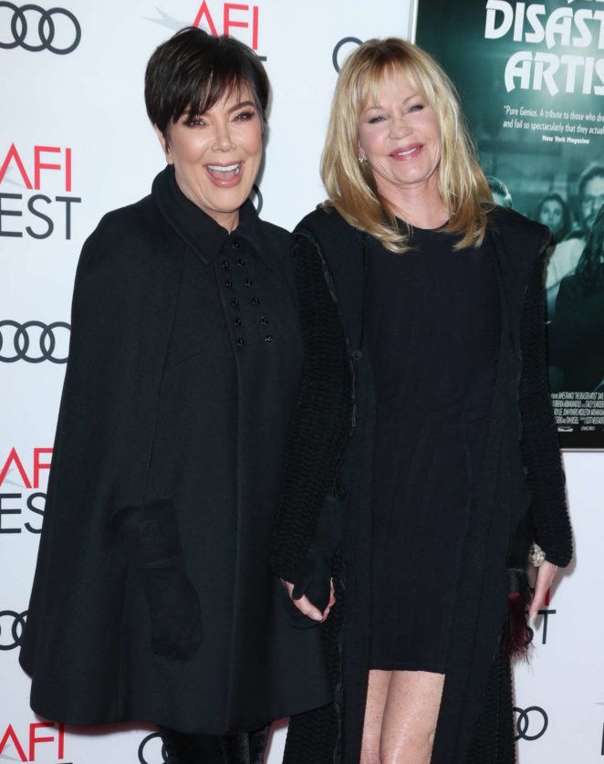 Melanie Griffith and Kris Jenner - 'The Disaster Artist' Centerpiece Gala at 2017 AFI Fest in LA
