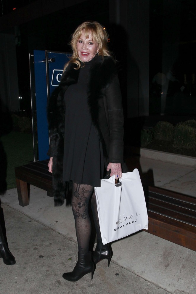 Melanie Griffith at BOA Steakhouse in LA