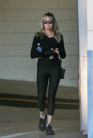 Melanie Griffith - Seen after workout in Beverly Hills