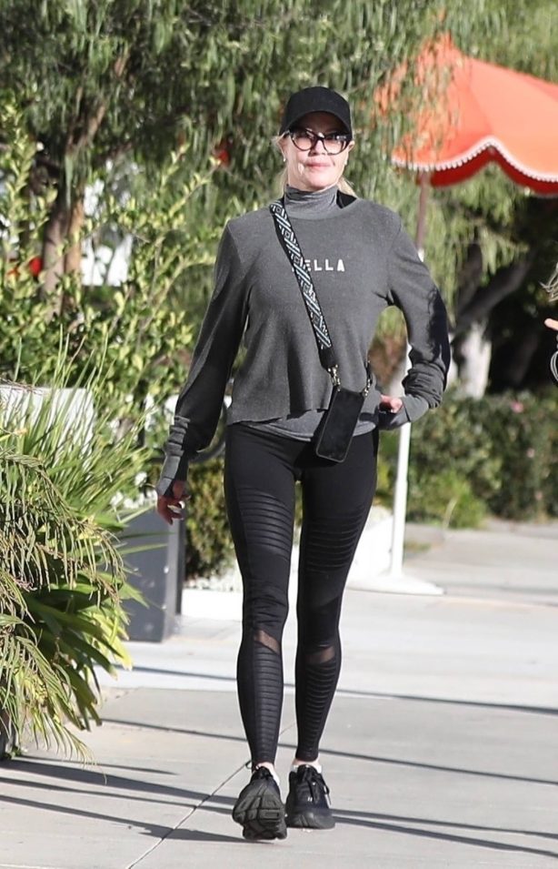 Melanie Griffith - Seen during a walk around Los Angeles