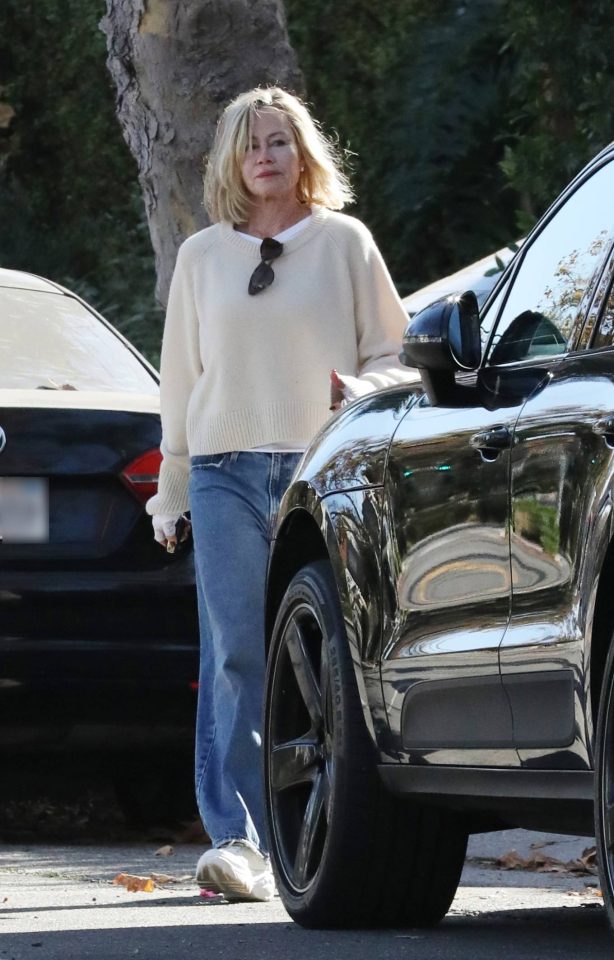Melanie Griffith - Steps out in Los Angeles