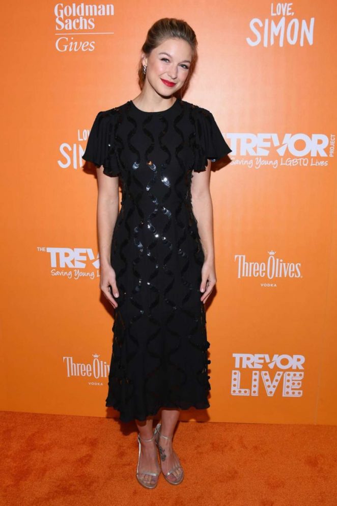 Melissa Benoist - 2018 Trevor Project’s TrevorLIVE NY Gala in New York
