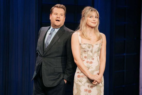 Melissa Benoist - On 'The Late Late Show With James Corden' in LA