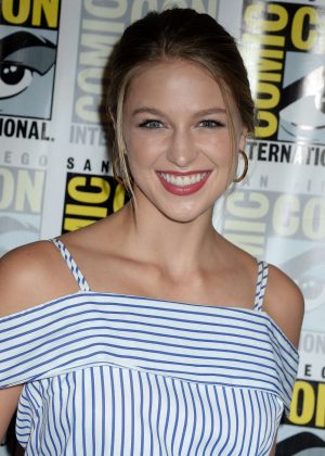 Melissa Benoist - 'Supergirl' Press Line at Comic-con 2016 in San Diego