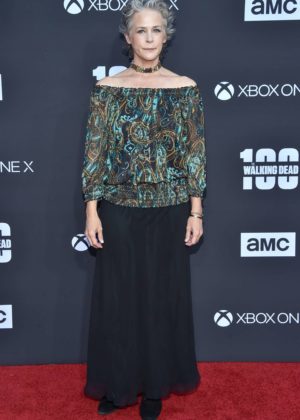 Melissa McBride - 'The Walking Dead' 100th Episode Premiere and Party in LA