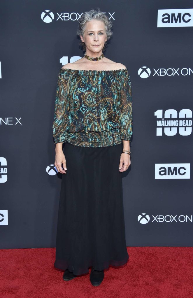 Melissa McBride - 'The Walking Dead' 100th Episode Premiere and Party in LA