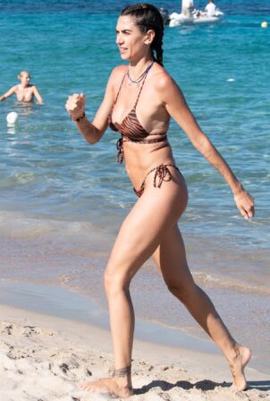 Melissa Satta - In a bikini on holiday in Sardinia