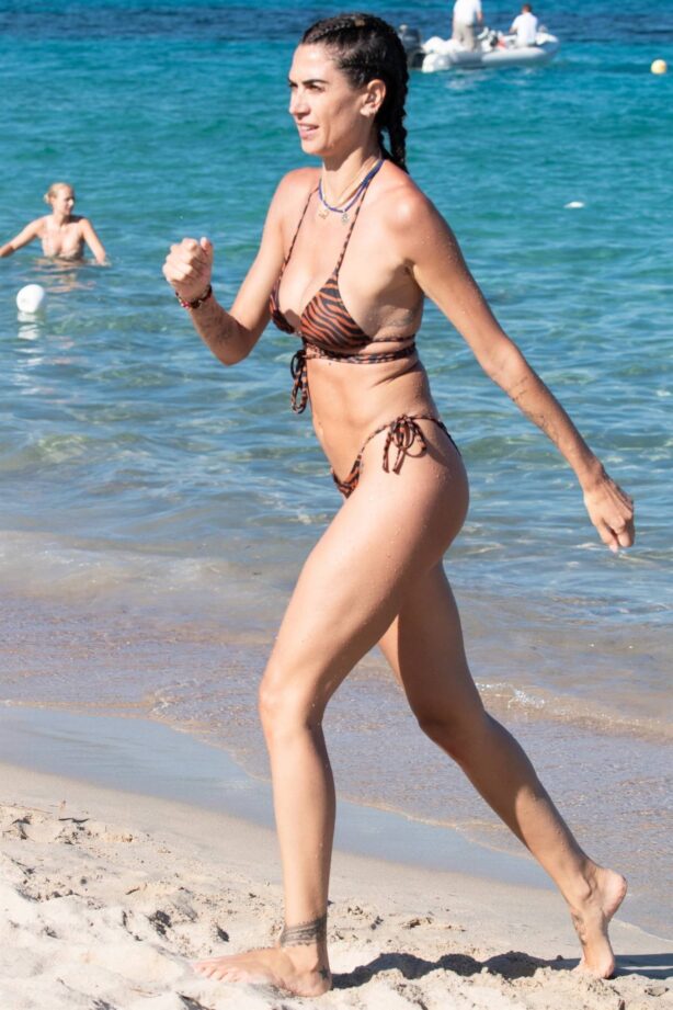Melissa Satta - In a bikini on holiday in Sardinia