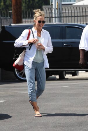 Melora Hardin - Seen at the DWTS studio in Los Angeles