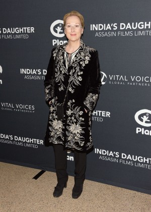 Meryl Streep - 'India's Daughter' Screening in NYC
