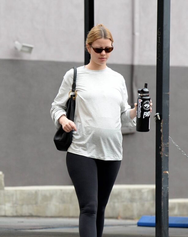 Mia Goth - Seen after a gym workout in Los Angeles