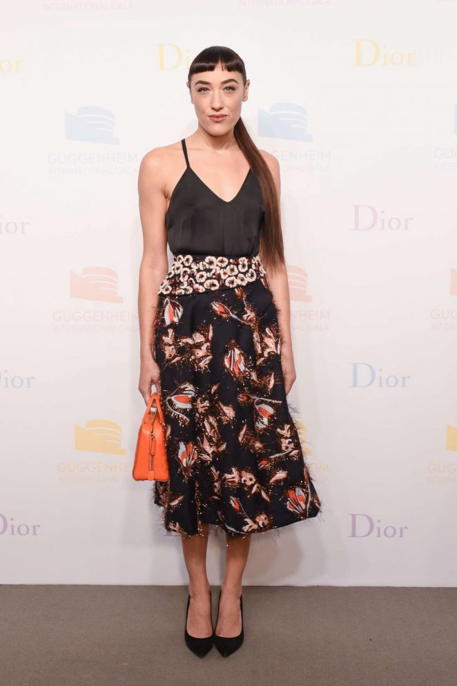 Mia Moretti - 2016 Guggenheim International Gala Dior Party in NYC