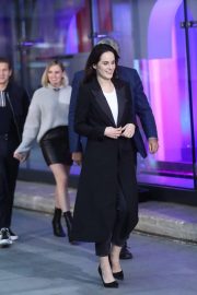 Michelle Dockery and Laura Carmichael - Arrive on set of The One Show in London