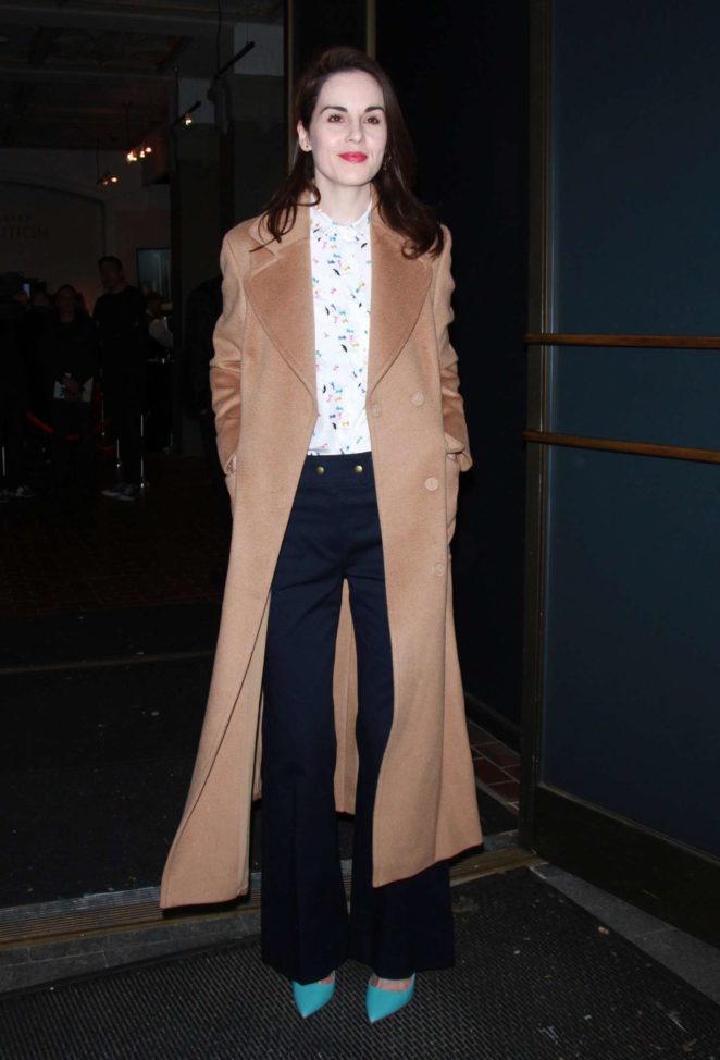 Michelle Dockery visits Downton Abbey Exhibition in New York City