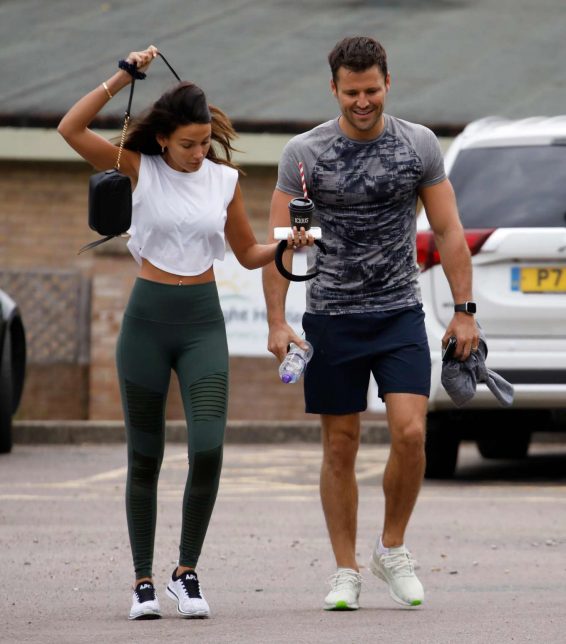 Michelle Keegan - Seen Leaving Gym in Essex