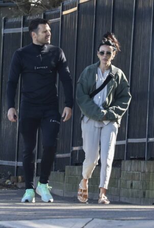 Michelle Keegan - With Mark Wright spotted heading out for brunch in Bondi