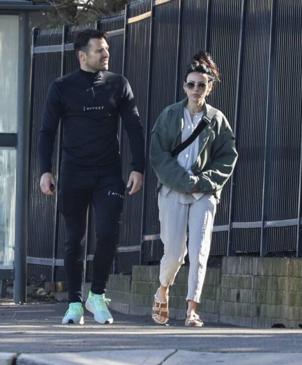Michelle Keegan - With Mark Wright spotted heading out for brunch in Bondi