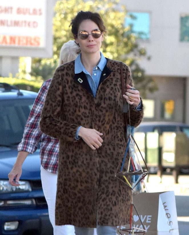 Michelle Monaghan out shopping in West Hollywood
